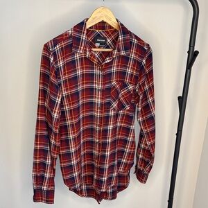 Marmot Red and Blue Plaid Casual Shirt